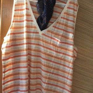 MADEWELL TEE:pocket tee/ striped/ long / xxl🦋nwt💐💐